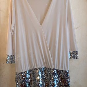 Holiday dress size L